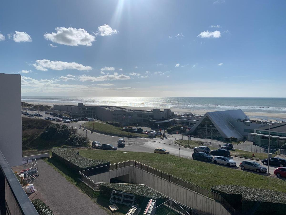 Appt Traversant Vu Mer Et Dunes Avec Garage Le Touquet Luaran gambar