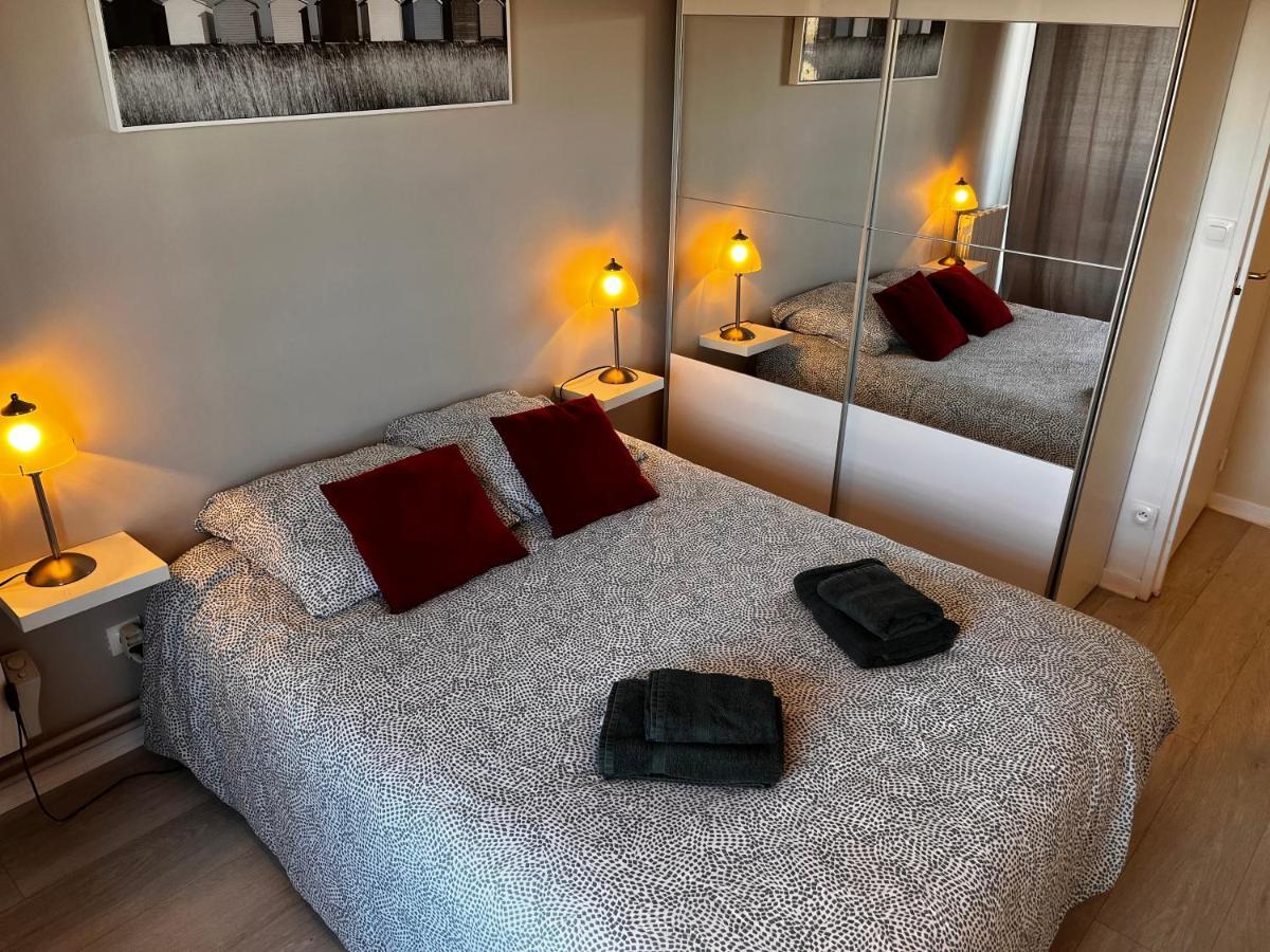 Appt Traversant Vu Mer Et Dunes Avec Garage Le Touquet Luaran gambar